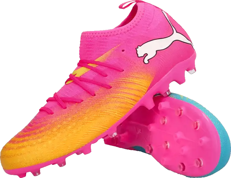Dětské kopačky lisovky Puma Future 9 Match MG růžové