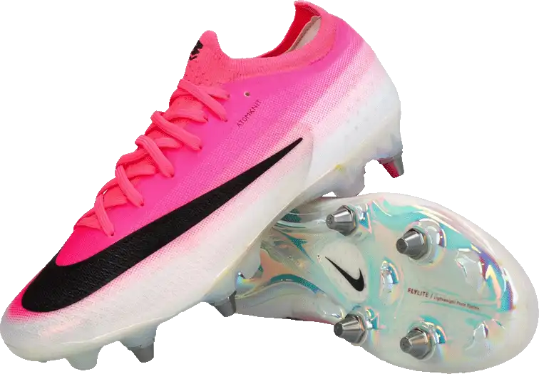 Pánské lisokolíky Nike Zoom Mercurial Vapor 17 Elite SG-PRO bílo-růžové