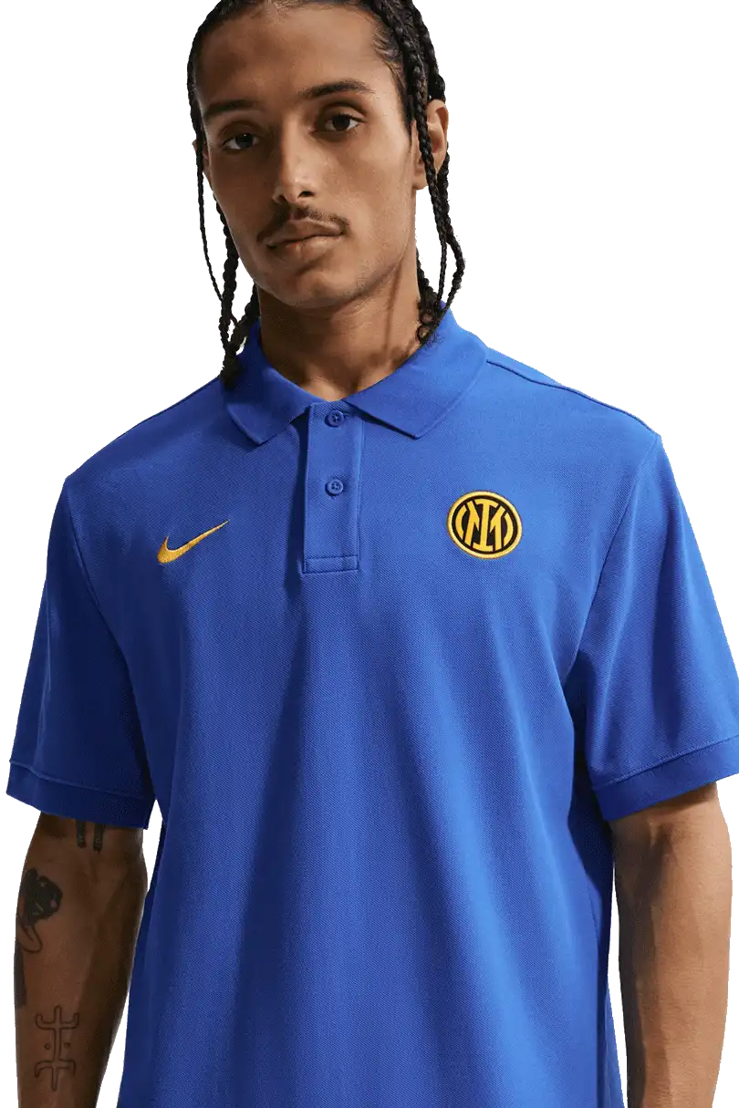 Pánská fotbalová polokošile Nike Inter Milan 26/27 Club Polo modrá