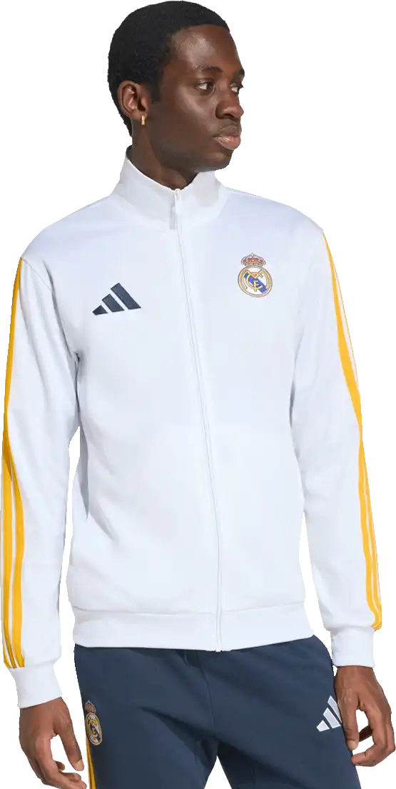 Pánský sportovní top Adidas Real Madrid 26/27 DNA Track bílý