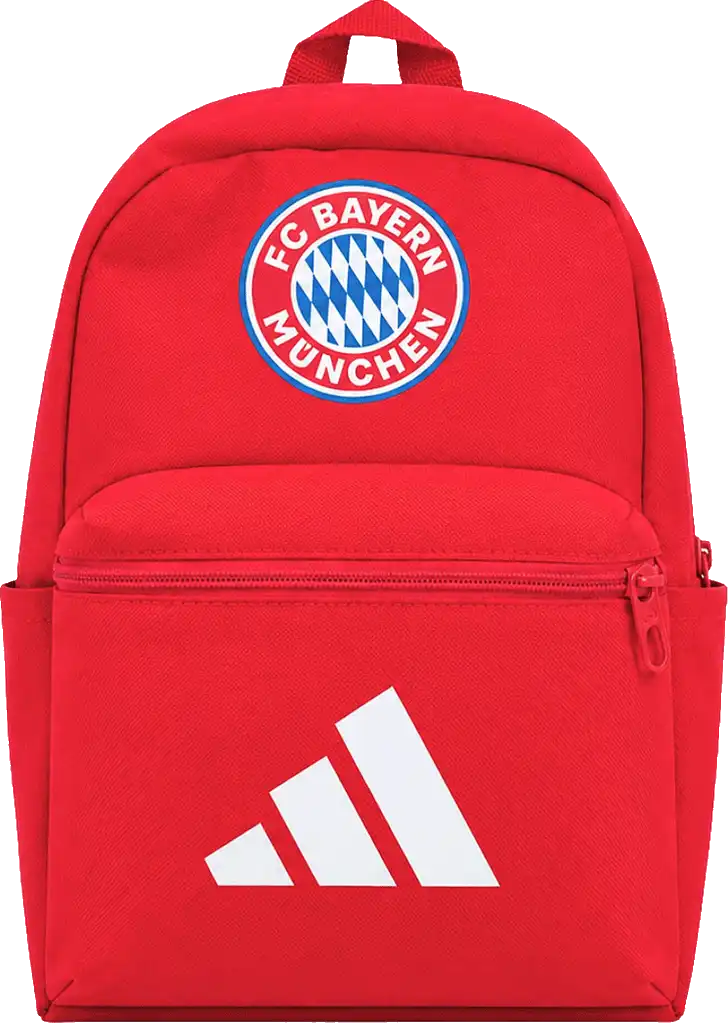 Dětský batoh Adidas FC Bayern 26/27 červený 12 litrů