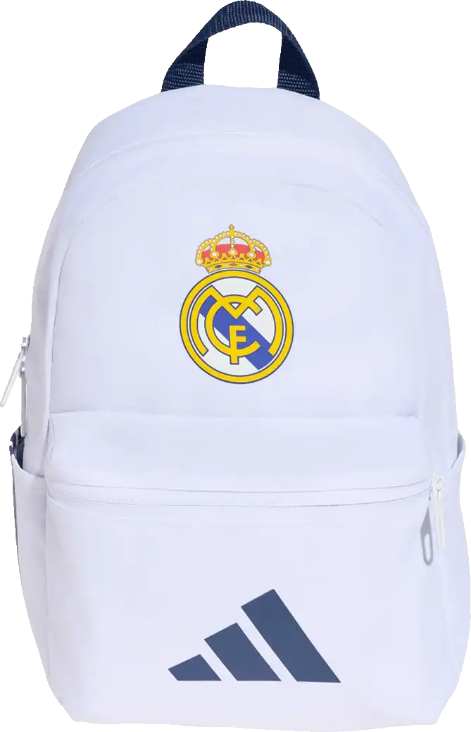 Dětský batoh Adidas Real Madrid 26/27 bílý 12 litrů