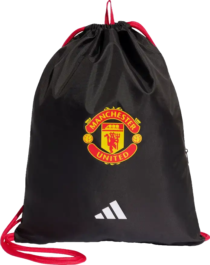 Unisex sportovní vak Adidas Manchester United 26/27 černý 13 litrů