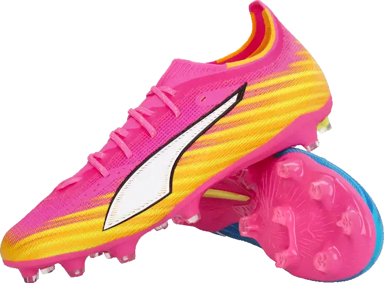 Pánské kopačky lisovky Puma Ultra 6 Pro FG/AG růžové