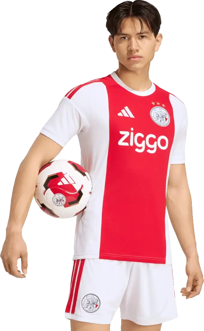 Pánský domácí fotbalový dres Ajax Amsterdam 26/27 bílo-červený