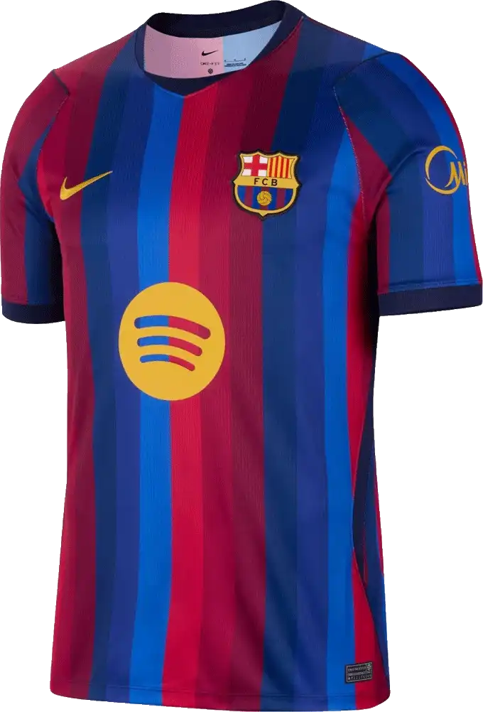 Pánský domácí fotbalový dres Nike FC Barcelona 26/27 modro-červený