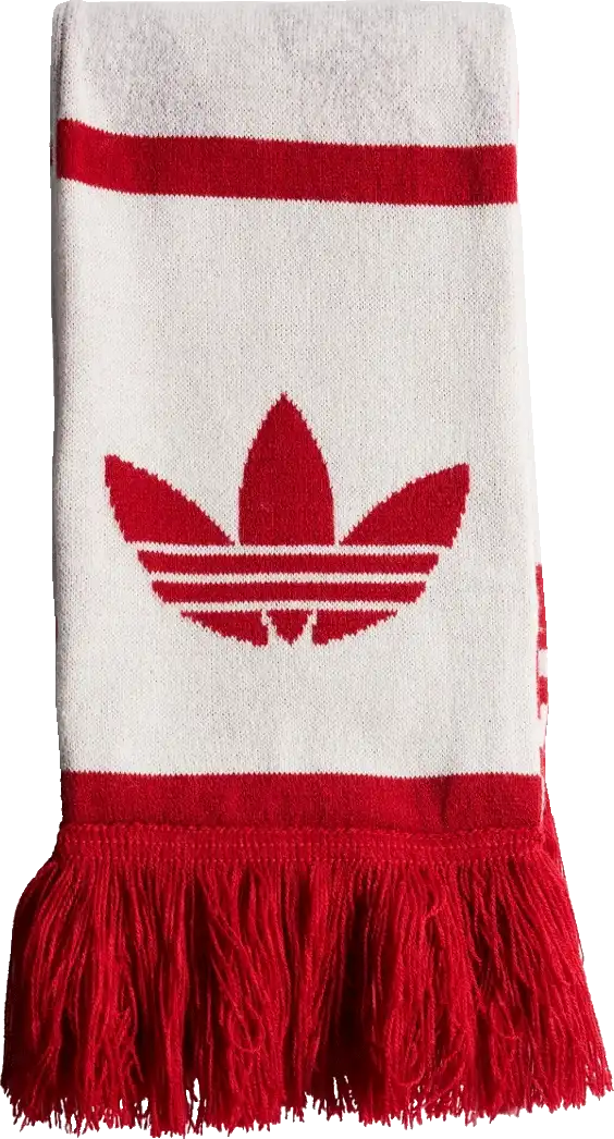 Unisex fotbalová šála Adidas Liverpool FC 26/27 bílá 134x16