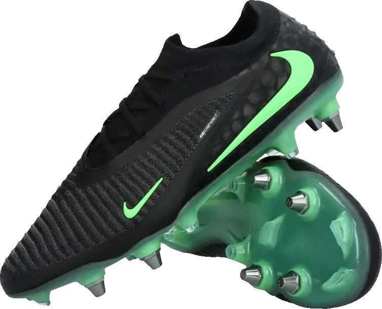 Pánské kopačky kolíky Nike Phantom 6 Low Elite SG-PRO černé2