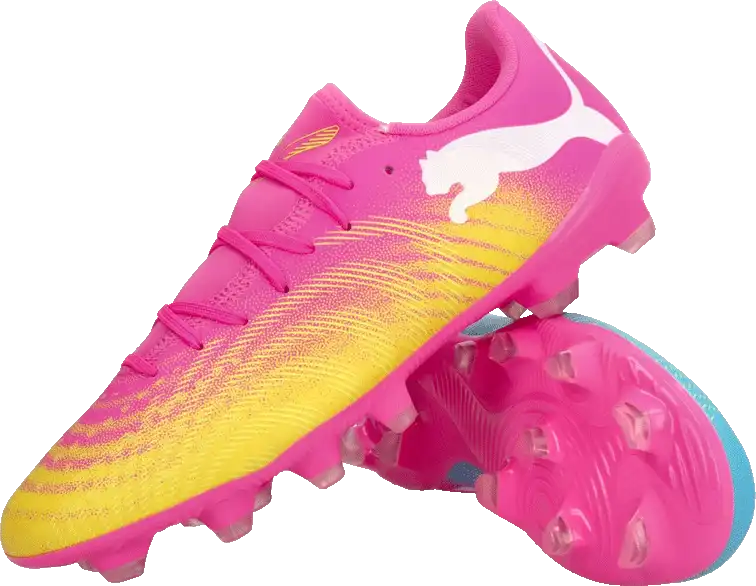 Pánské kopačky lisovky Puma Future 9 Play FG/AG růžové