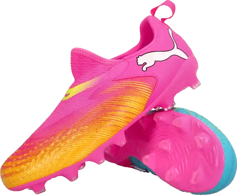 Dětské kopačky lisovky Puma Future 9 Match LL FG/AG BTK růžové