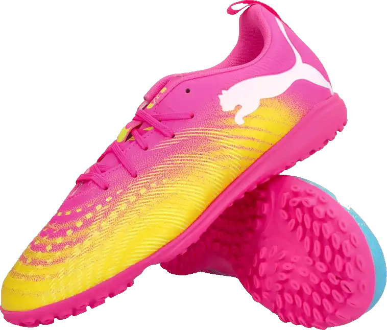 Dětské kopačky turfy Puma Future 9 Play TT růžové