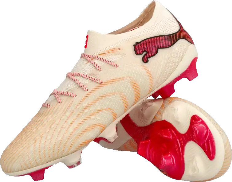 Pánské kopačky lisovky Puma Future 9 Ultimate Low FG béžové
