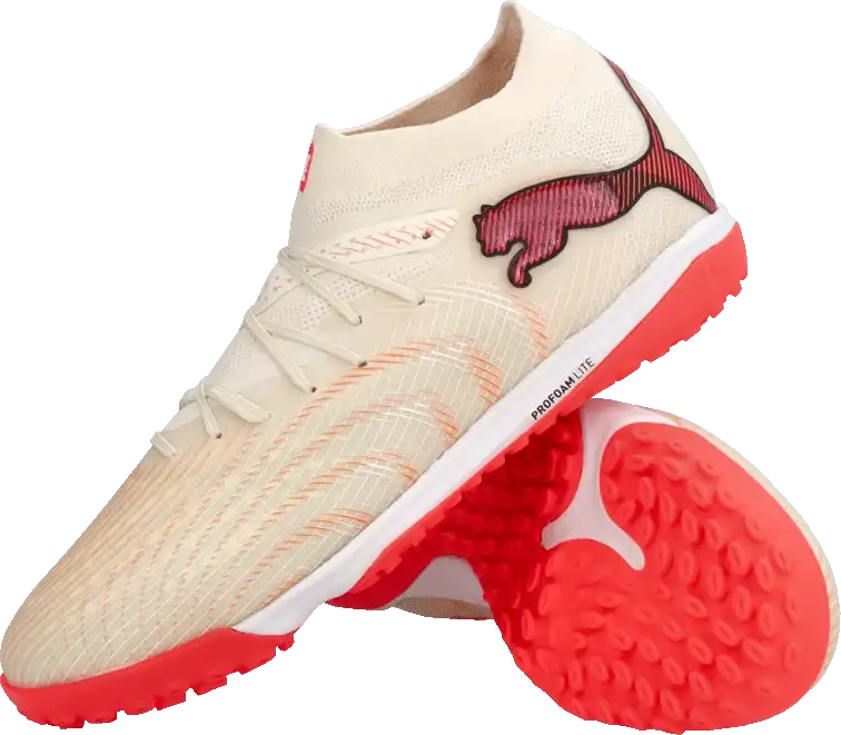 Pánské kopačky turfy Puma Future 9 Pro Cage TT béžové