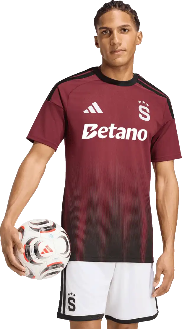 Pánský domácí fotbalový dres Adidas Sparta Praha 26/27 bordó