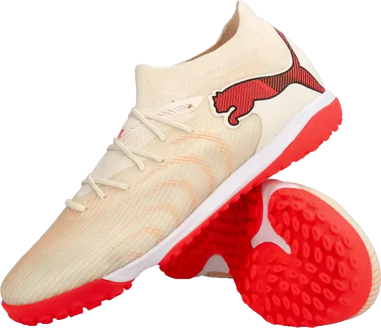 Pánské kopačky turfy Puma Future 9 Match TF béžové