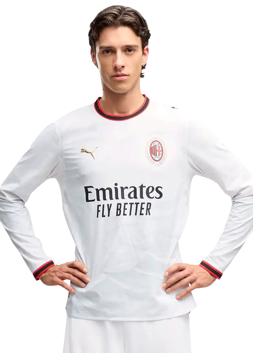 Pánský venkovní zápasový dres Puma AC Milan 26/27 DR bílý