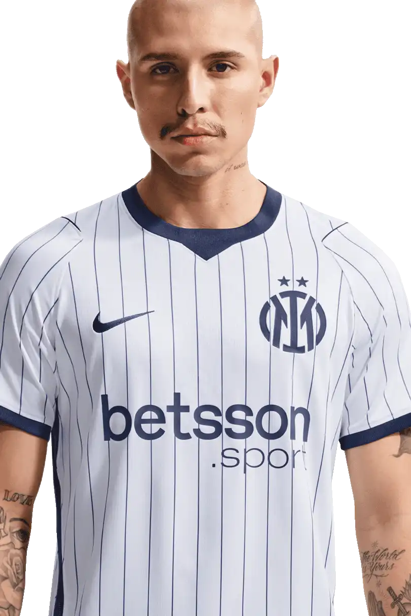 Pánský venkovní fotbalový dres Nike Inter Milan 26/27 bílý