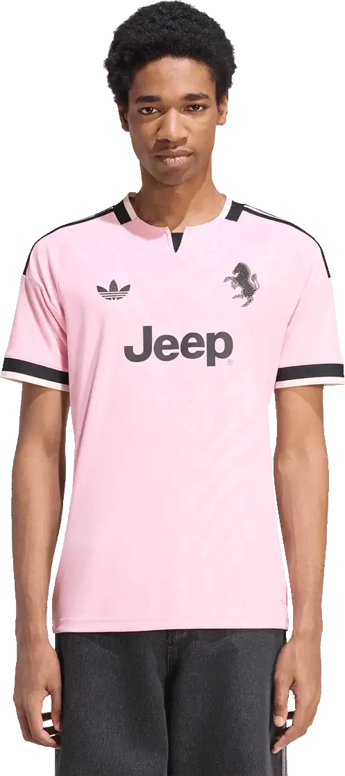 Pánský venkovní fotbalový dres Adidas Juventus FC 26/27 růžový