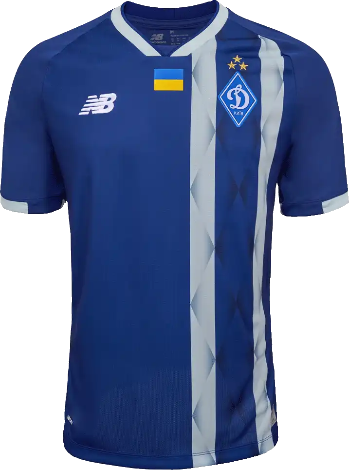Pánský venkovní fotbalový dres New Balance Dynamo Kyjev 26/27 modrý