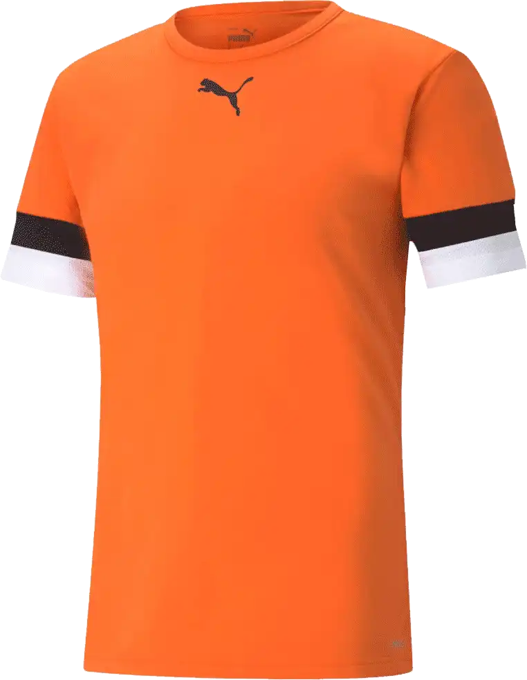 Pánský fotbalový dres Puma teamRISE oranžový