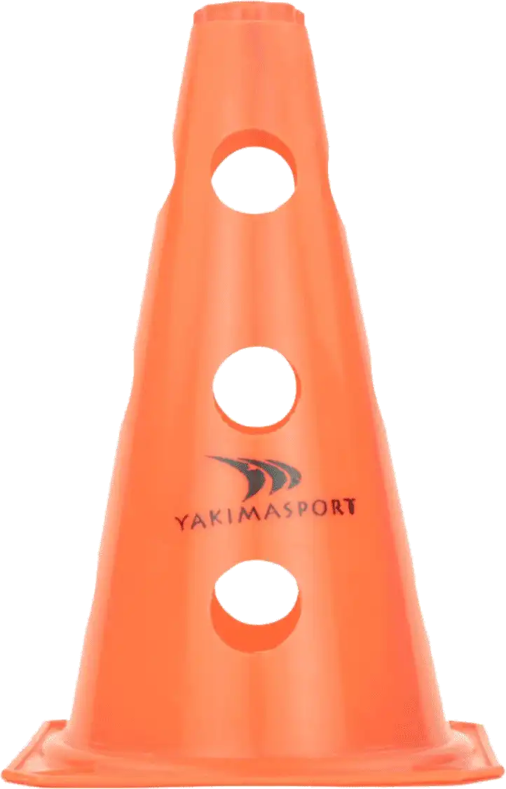 Kužel s otvory 23 cm Yakimasport oranžový