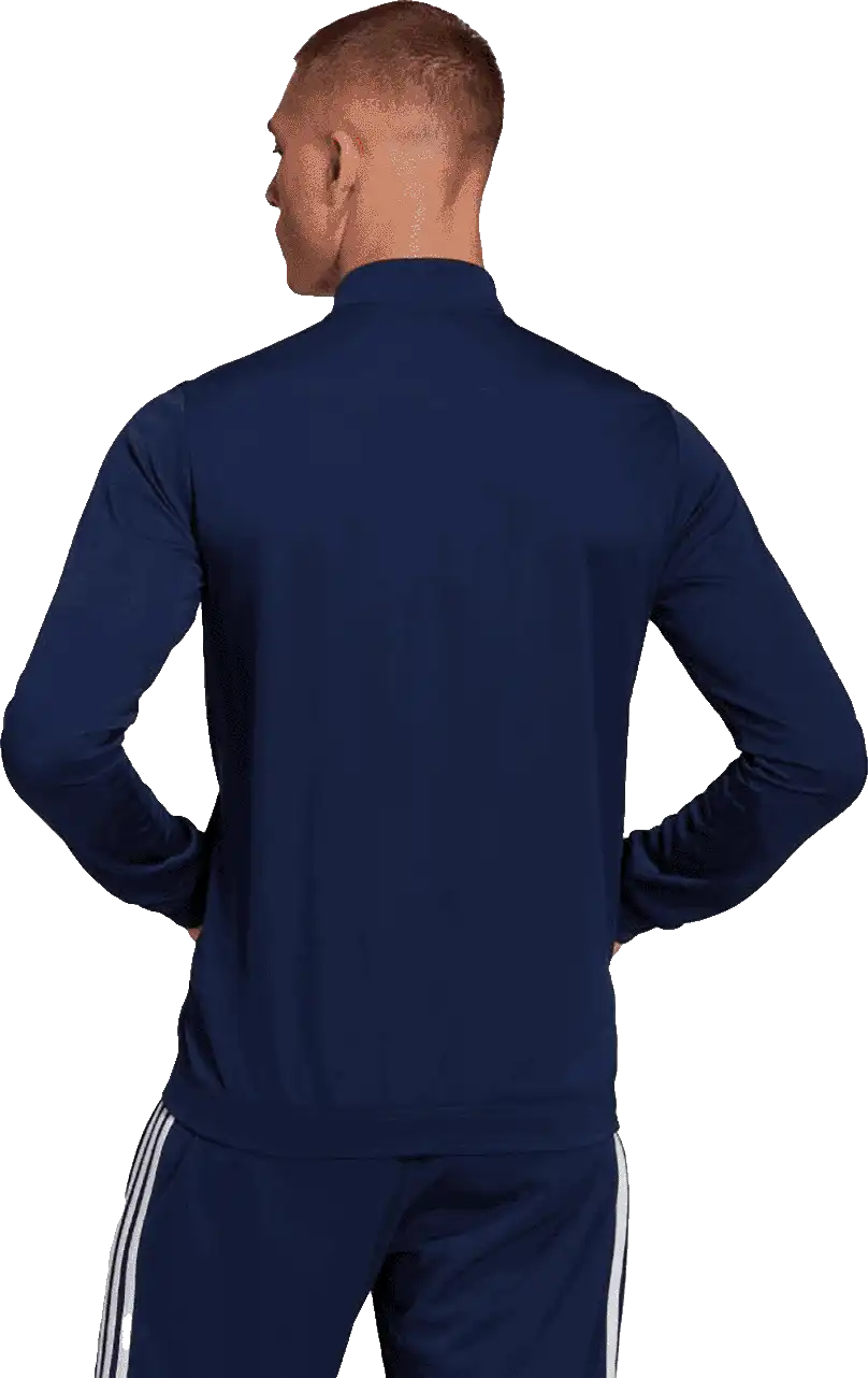 Pánská bunda na zip Adidas Entrada 22 Track tmavě modrá