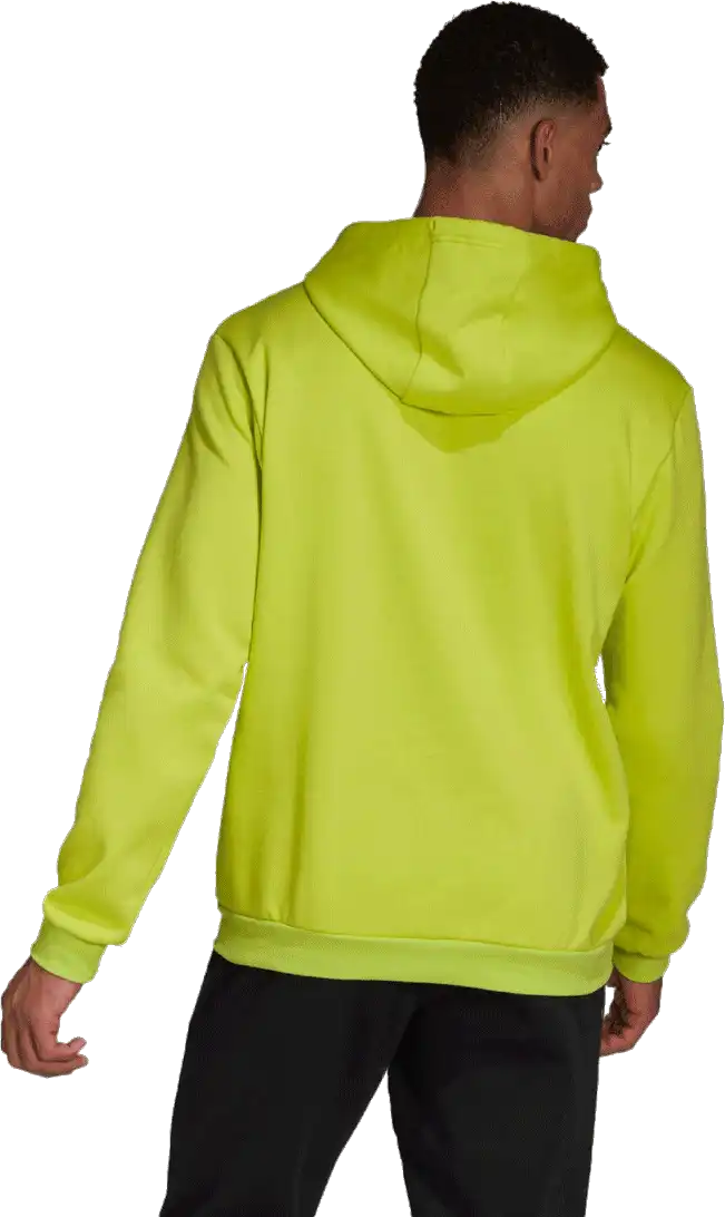Pánská mikina s kapucí Adidas Entrada 22 Sweat světle žlutá