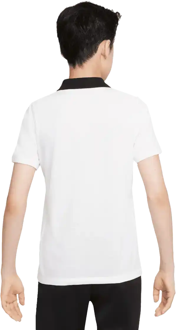 Dětská polokošile s krátkým rukávem Nike Dri-FIT Park 20 Polo bílá