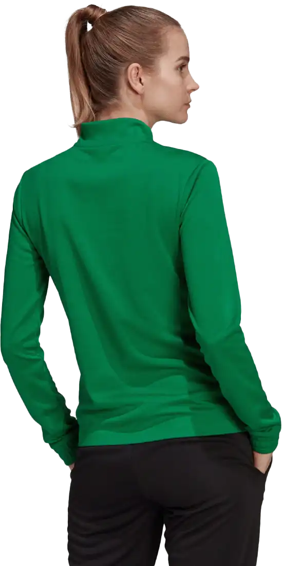 Dámské tréninkové tričko s dlouhým rukávem Adidas Entrada 22 zelené