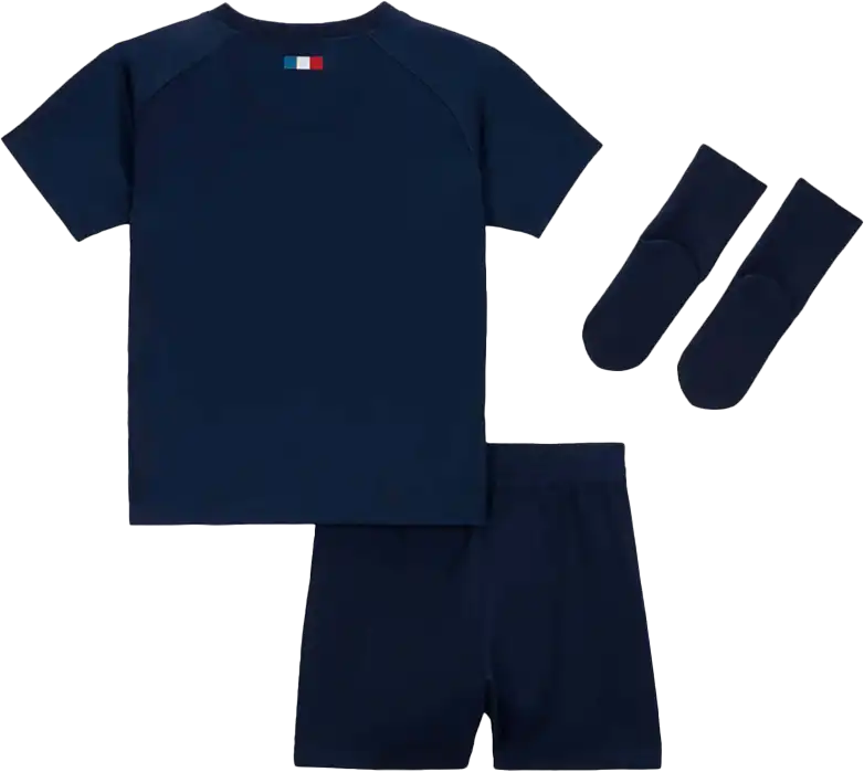 Dětský domácí fotbalový set Nike PSG 23/24 pro kojence a batolata modrý