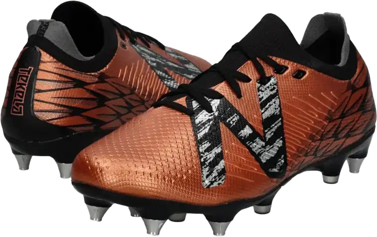 Pánské kopačky kolíky New Balance Tekela V4 Pro Low SG hnědé