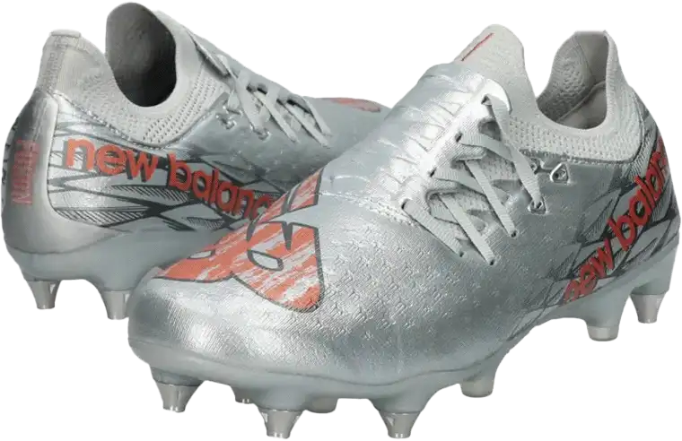 Pánské kopačky kolíky New Balance Furon V7 Pro SG stříbrné