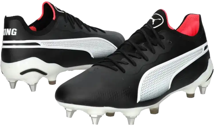 Pánské kopačky kolíky Puma King Ultimate MxSG černé