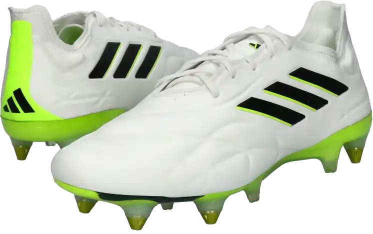 Pánské kopačky kolíky Adidas Copa Pure.1 SG bílo-zelené