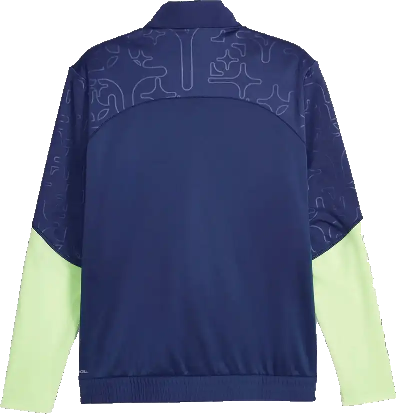 Pánská bunda Puma individualWINTERIZED modro-zelená