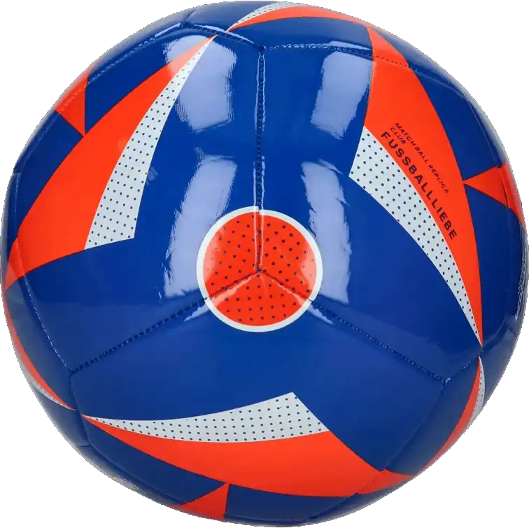 Fotbalový míč Adidas Fussballiebe 2024 Club velikost 4 modrý