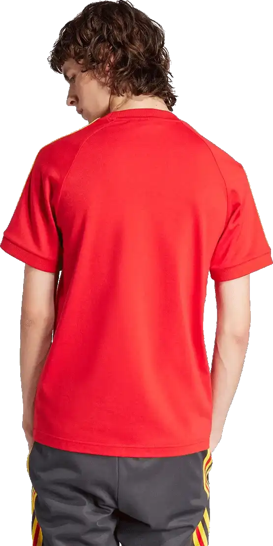 Pánské retro tričko Adidas Belgium Adicolor 3S červené