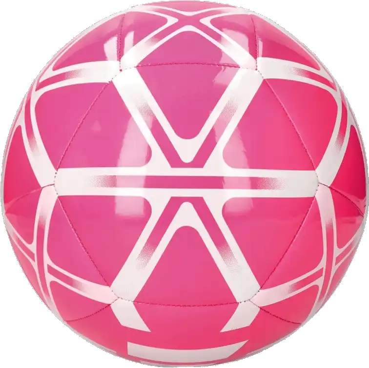 Fotbalový míč Adidas Starlancer Club velikost 3 růžový