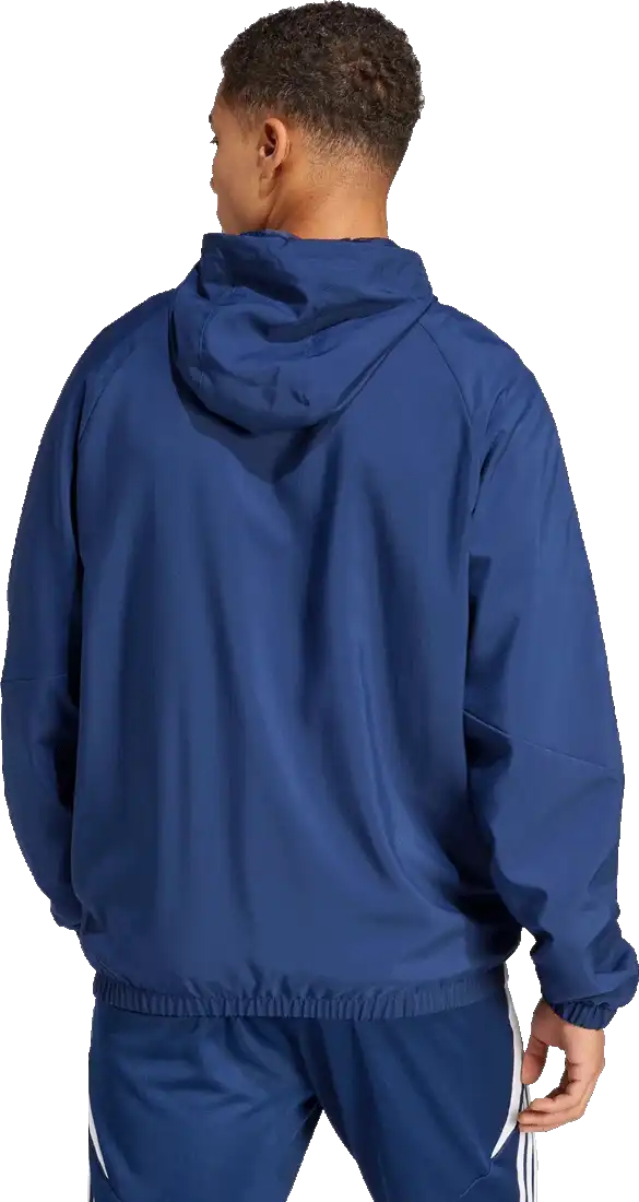 Pánská bunda větrovka Adidas Tiro 24 Windbreaker tmavě modrá