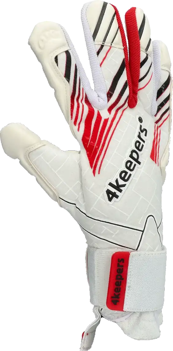 Pánské brankářské rukavice 4keepers Soft Opal NC bílé