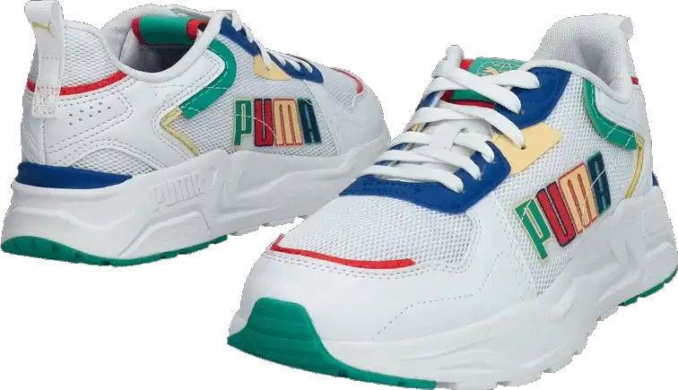 Dětská lifestylová obuv Puma Trinity Lite Ready bílá