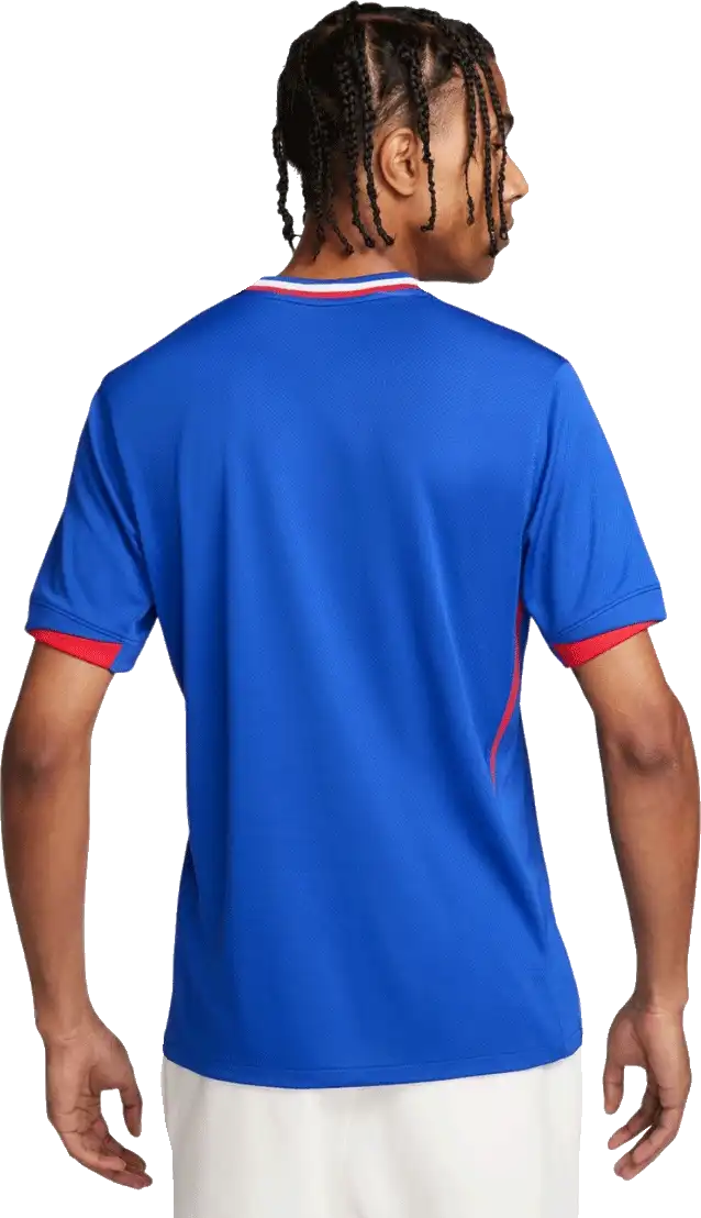 Pánský domácí fotbalový dres Nike Francie 2024 modrý