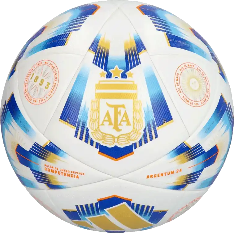 Fotbalový míč Adidas Argentina 2024 Competition bílý velikost 4