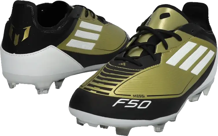 Dětské kopačky lisovky Adidas F50 Pro Messi FG zlaté