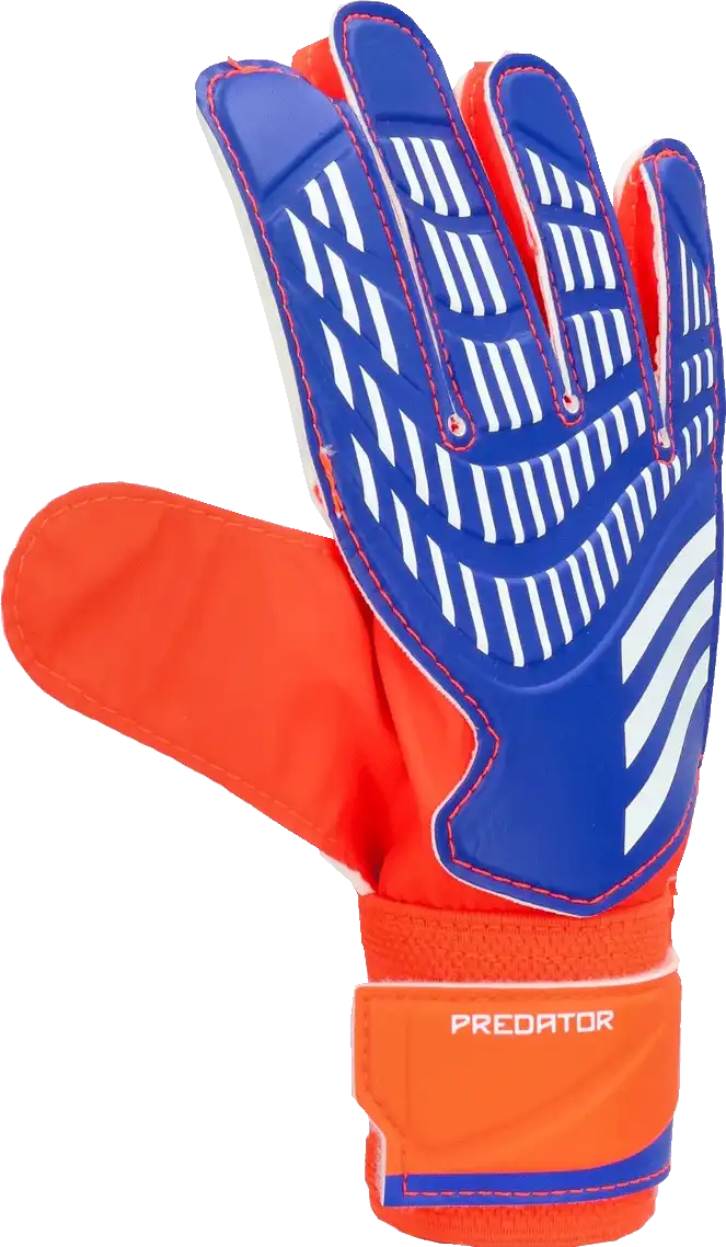 Dětské brankářské rukavice Adidas Predator Training modro-červené