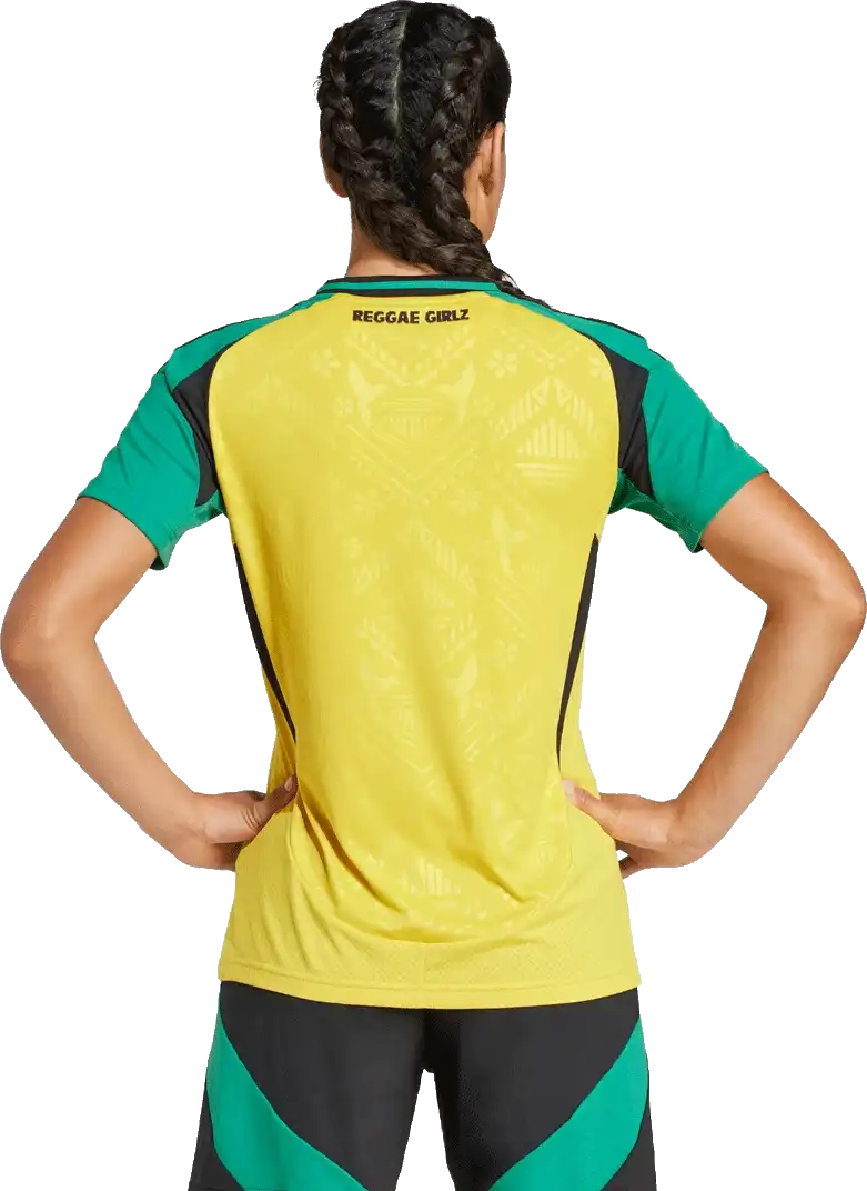 Dámský domácí fotbalový dres Adidas Jamajka 2024 žlutý