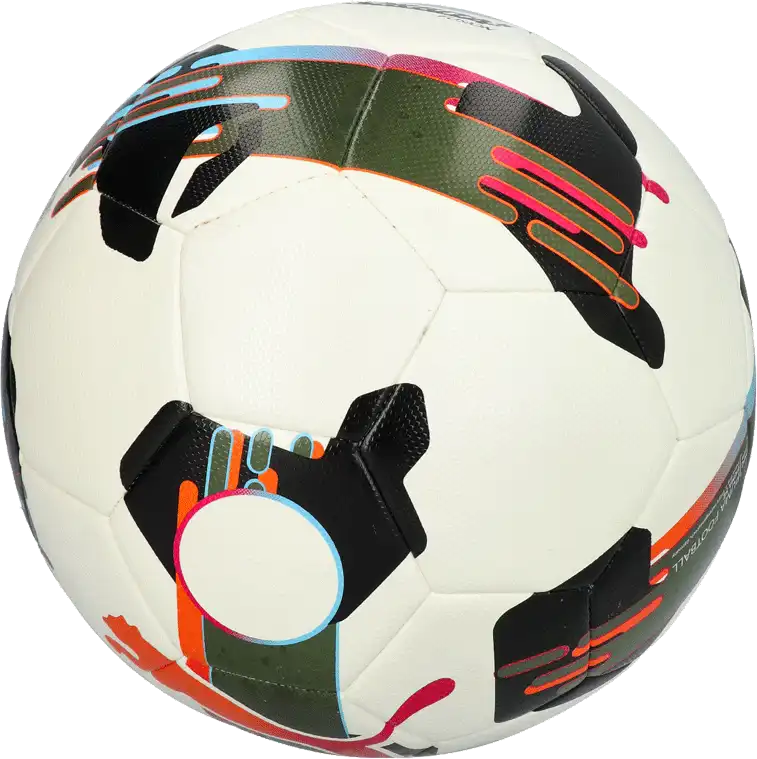 Fotbalový míč Puma Orbita 5 Fusion velikost 4 bílo-černý