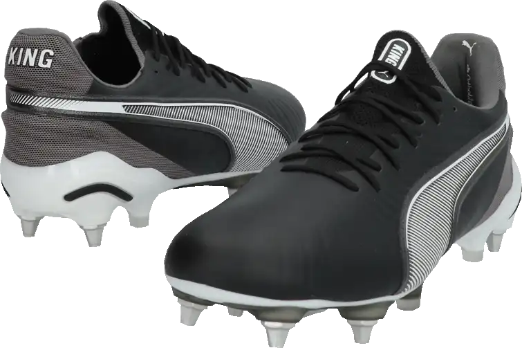Pánské kopačky kolíky Puma King Ultimate MxSG černé2