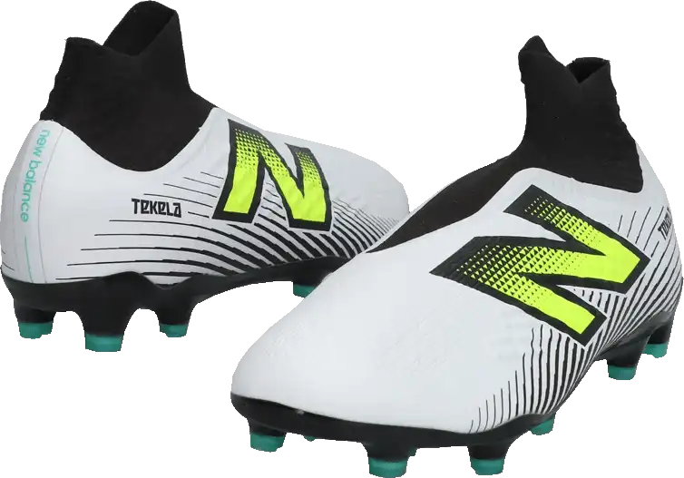 Pánské kopačky lisovky New Balance Tekela V4+ Magia FG bílé