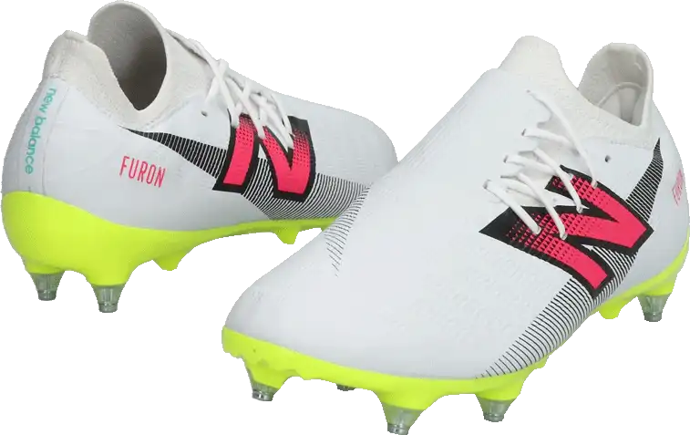 Pánské kopačky kolíky New Balance Furon V7+ Destroy SG bílé
